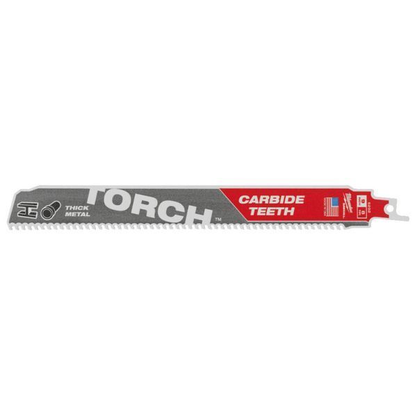 Полотно для сабельных пил TORCH CARBIDE MILWAUKEE, 230х3,1мм, (5шт), (металл) 48475502 фото