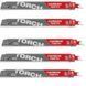 Полотно для сабельных пил TORCH CARBIDE MILWAUKEE, 230х3,1мм, (5шт), (металл) 48475502 фото 2