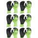Перчатки сигнальные Hi-Vis MILWAUKEE, с сопротивлением порезам 3/C уровня, размер 11/XXL, (12 пар) 4932492922 фото