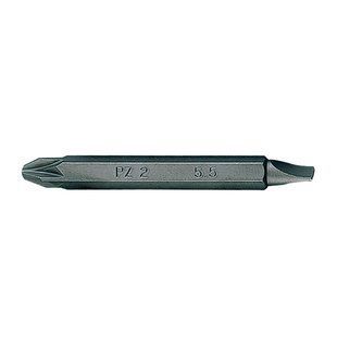 Бита торцевая 1/4" PZ2 х 5,5*0.8 L=60мм двусторонняя (уп.10) 1360552Z фото