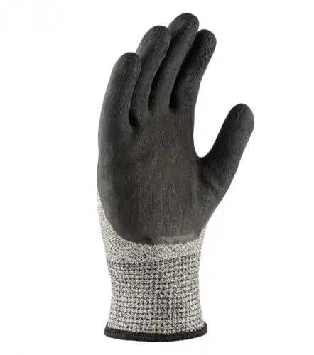 Перчатки антипорез серые с нитриловым покрытием "Doloni" 34019, размер 9 34019 фото