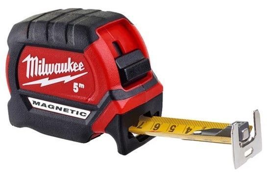 Рулетка магнитная MAGNETIC MILWAUKEE GEN III, 5м (27мм) 4932464599 фото
