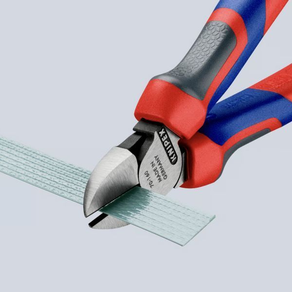 Кусачки&nbsp;боковые&nbsp;(бокорезы), &Oslash;4,0мм, 160мм&nbsp;KNIPEX&nbsp;70&nbsp;02&nbsp;160,&nbsp;фосфатированные 70 02 160 фото