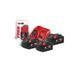 Енергокомплект Li-Ion MILWAUKEE, M18 NRG-503 (зарядний пристрій M12-18FC, 3 акумулятори M18 В5 5Аг) + подарунок акумулятор M12 B 4933451423 фото 4