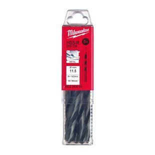 Сверло по металлу HSS-R MILWAUKEE, DIN338, &Oslash;11,5х142х94мм, (5шт) 4932363549 фото