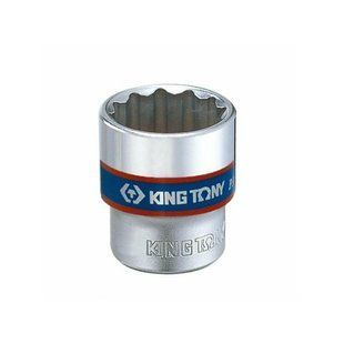 Головка торцевая хромированная 3/8" KING TONY, 21мм (6 гранн.) 333521M фото