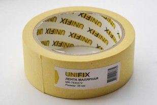 Стрічка клейка малярна 38мм*40м MR-7830472 UNIFIX 051757 фото