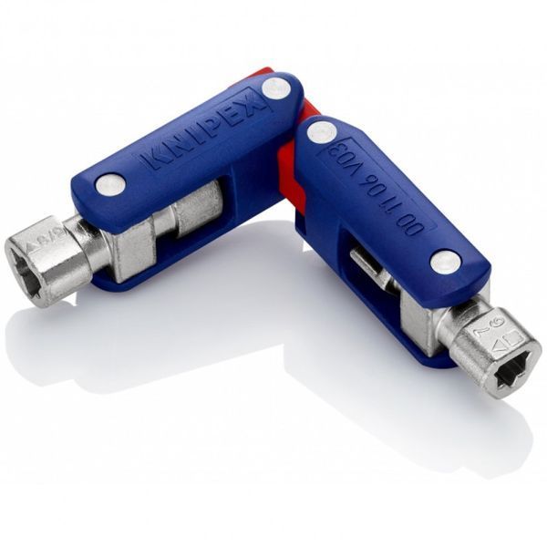 Ключ крестовой для электрошкафов и систем запирания DoubleJoint 89мм KNIPEX 00 11 06 V03 00 11 06 V03 фото