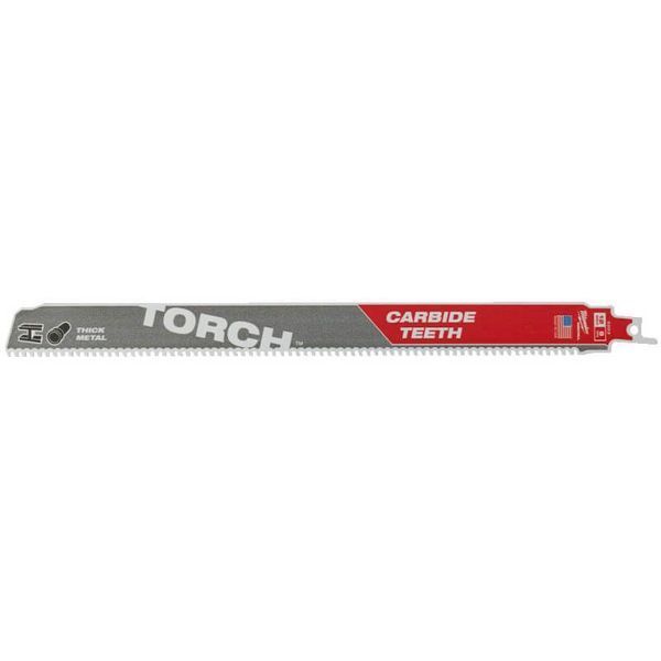 Полотно для шабельних пил TORCH CARBIDE MILWAUKEE, 300х3,1мм, (метал) 48475203 фото