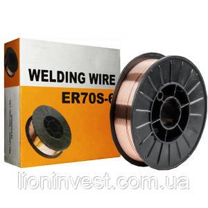 Дріт зварювальний СВ08Г2С-О 0,8 мм Welding Wire 1832103406 фото