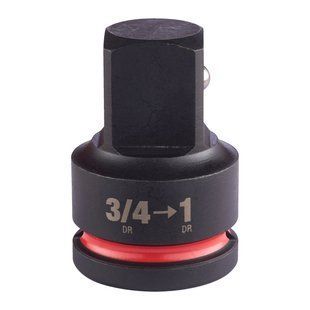 Переходник ударный для головок ShW MILWAUKEE с квадрата 3/4" на 1" квадрат 4932480406 фото