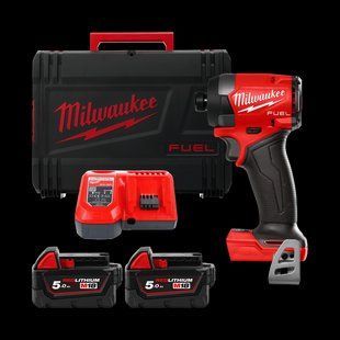 Шуруповерт ударный аккумуляторный бесщёточный 1/4" HEX MILWAUKEE, M18 FID3-502X, 226Нм 4933479865 фото