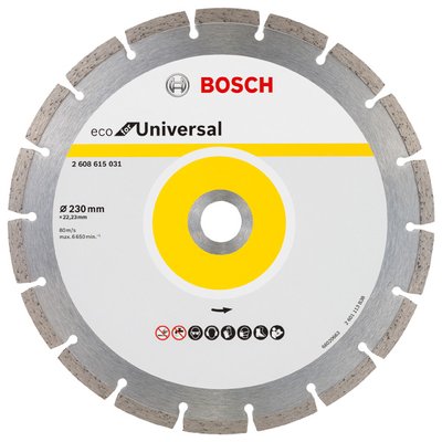 Алмазний диск ECO Universal 230-22,23, 10 шт в уп. 2608615044 фото
