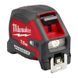 Рулетка магнитная MAGNETIC MILWAUKEE с LED подсветкой, 7,5м, (30мм) 4932492469 фото 1