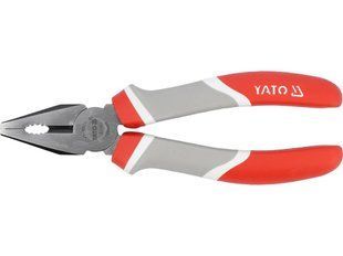 Плоскогубці комбіновані YATO : L= 180 мм, CrV [6/60] YT-6601 фото