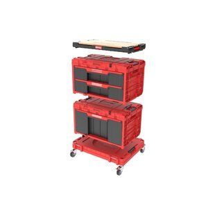 Набір ящиків QBRICK SYSTEM ONE WORKSHOP DRAWERS SET 7 RED ULTRA HD CUSTOM (780х540х650мм) (5901238262480) Z262480PG003 фото