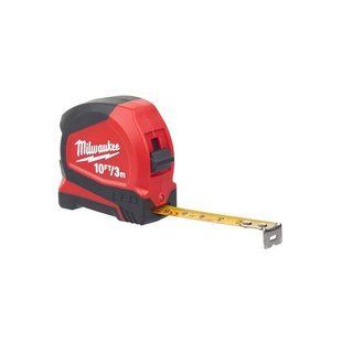 Рулетка MILWAUKEE с LED подсветкой, 3м/10фт (12мм) (замена на 4932501678) 48226602 фото