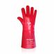 Перчатки TRIDENT из ПВХ покрытием красные 35 см арт. PV6101/35 PV6101/35 фото 1