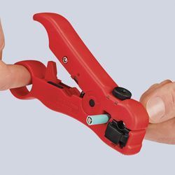 Стриппер для удаления изоляции с коаксиальных кабелей KNIPEX 16 60 06 SB 16 60 06 SB фото