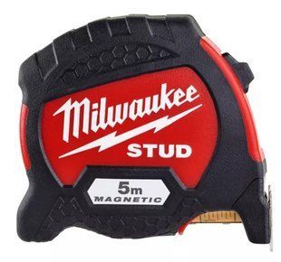 Рулетка магнітна метрична MILWAUKEE STUD, 5м (33мм) 4932471626 фото