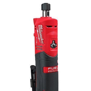Шліфмашина пряма цангова акумуляторна безщіткова MILWAUKEE, M12 FDGS-0, цанга 6/8мм (каркас, картонне пакування) 4933471435 фото