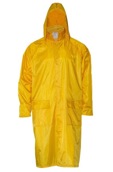 Плащ от дождя Sizam Chester Yellow с желтым PVC покрытием. 30332 фото