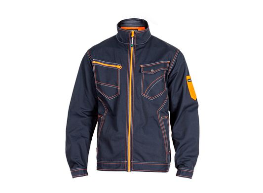 Куртка робоча Sizam, SHEFFIELD з помаранчевою блискавкою, 30192 30192 фото