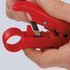 Стриппер для удаления изоляции с коаксиальных кабелей KNIPEX 16 60 06 SB 16 60 06 SB фото 3