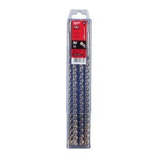 Бур SDS-PLUS MX4 MILWAUKEE, діаметр 12,0х260х200мм, (10шт), пластикова коробка 4932471256 фото