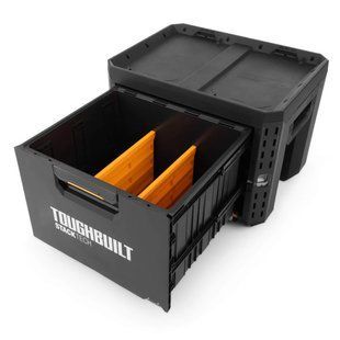 Ящик для інструментів TOUGHBUILT TB-B1-D-71 StackTech великий з 1 висувною шухлядою TB-B1-D-71 фото