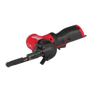 Шлифмашина ленточная аккумуляторная бесщеточная MILWAUKEE, M12 FBFL10-0, 10мм (каркас) 4933480958 фото