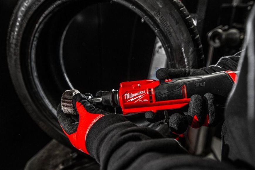 Шліфмашина пряма акумуляторна MILWAUKEE, M12 FTB-0, 7/16" HEX (каркас, картонне пакування) 4933472215 фото