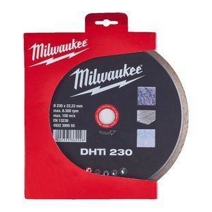 Диск алмазный MILWAUKEE DHTi 230, &Oslash;230мм (керамическая плитка) 4932399555 фото
