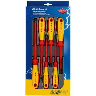 Набор отверток изолированных VDE KNIPEX 00 20 12 V01, шлиц/Phillips 00 20 12 V01 фото