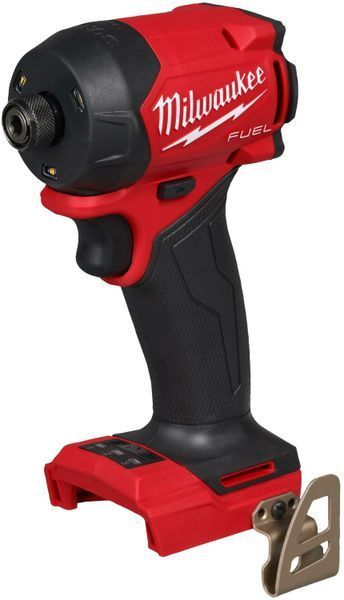 Шуруповерт ударний гідравлічний акумуляторний безщітковий MILWAUKEE, M18 FIDRQ-0X,113Нм (каркас, кліпса для ременя, HDкейс) 4933498911 фото