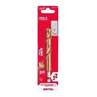 Сверло по металлу RedHEX SHOCKWAVE HSS-TiN MILWAUKEE, &Oslash;11,5х126х81мм 48894726 фото