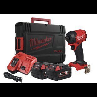 Шуруповерт ударный гидравлический аккумуляторный бесщёточный MILWAUKEE, M18 FIDRQ-502X, 113Нм 4933498912 фото