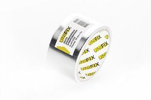 Стрічка клейка алюмінієва армована 50мм 5м UNIFIX 054893 фото