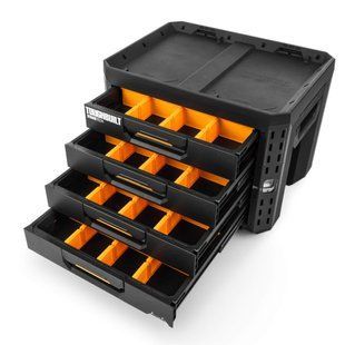 Ящик для інструментів TOUGHBUILT TB-B1-D-74 StackTech великий з 4 висувними шухлядами TB-B1-D-74 фото