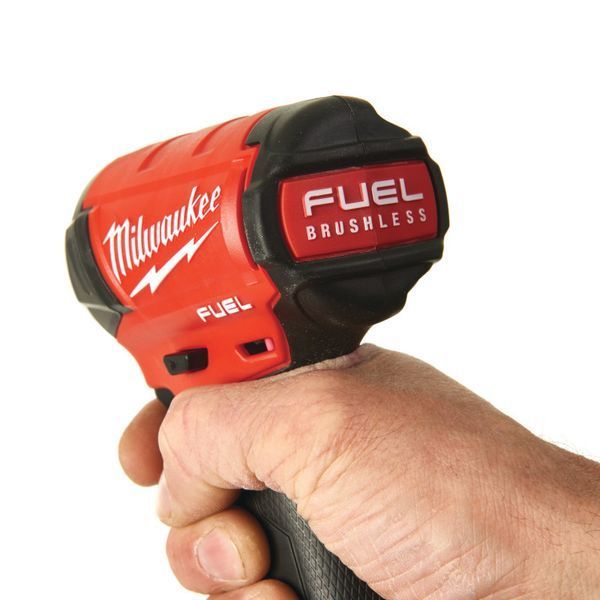 Шуруповерт ударный гидравлический аккумуляторный бесщёточный MILWAUKEE, M18 FQID-0X, 50Нм (HDкейс) 4933459187 фото