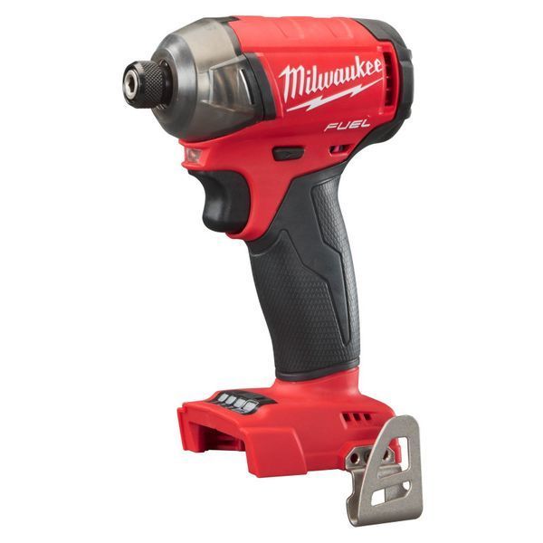Шуруповерт ударный гидравлический аккумуляторный бесщёточный MILWAUKEE, M18 FQID-0X, 50Нм (HDкейс) 4933459187 фото
