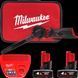 Шлифмашина ленточная аккумуляторная бесщеточная MILWAUKEE, M12 FBFL13-402B, 13мм (ЗУ, 2х4Ач, сумка) 4933480961 фото 1