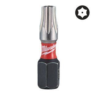 Біта SHOCKWAVE MILWAUKEE, TX BO25, 25мм, (2шт) 4932471583 фото