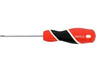 Отвертка плоская YATO: шлиц SL2 х 75 мм YT-25900 фото