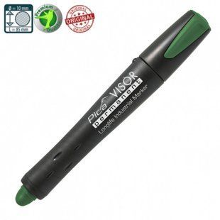 Сухий промисловий маркер PICA VISOR permanent Longlife Industrial Marker 990/36, зелений 990/36 фото
