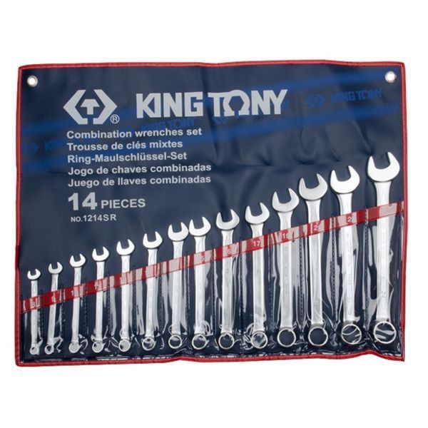Набор ключей дюймовых 14шт. (5/16" - 1-1/4") KING TONY P1214SR фото