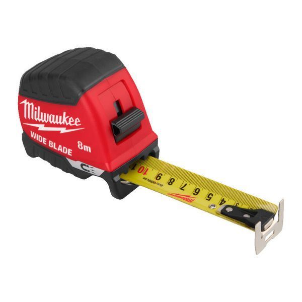 Рулетка магнитная WIDE BLADE MAGNETIC MILWAUKEE (Gen2), 8м (35мм) 4932499209 фото
