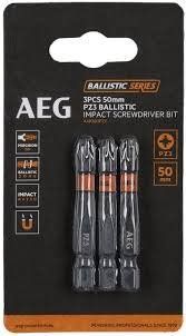 Біта ударна AEG AAK502PZ3, PZ3, 50мм (3шт) 4932479185 фото