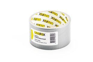 Лента клейкая армированная серая 50мм*5м UNIFIX 052981 фото