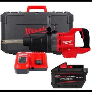 Гайковерт аккумуляторный бесщеточный 1'' MILWAUKEE, M18 ONEFHIWF1D-121C, 2711Нм. FORGE 4933499251 фото
